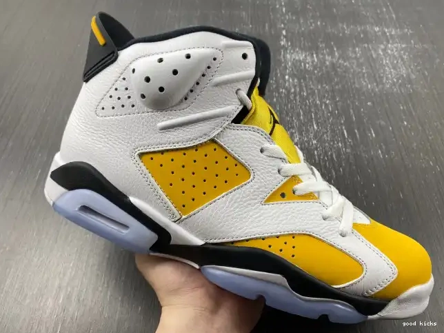 Cheap Air CT8529-170 Ochre Jordan 6 Yellow 0614